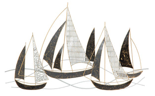 Wandpaneel Segelschiff Bunt 55,9 cm – Wanddeko