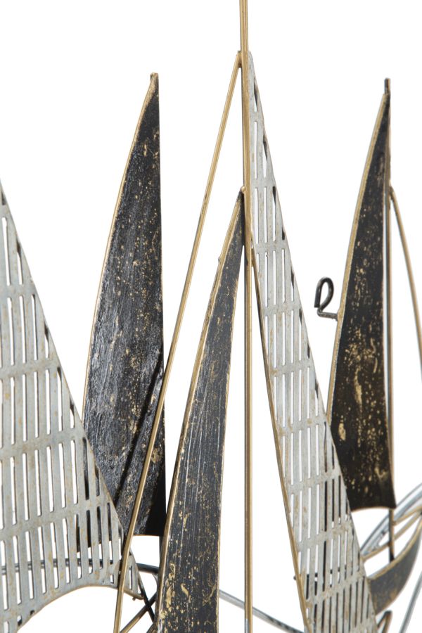Wandpaneel Segelschiff Bunt 55,9 cm – Wanddeko