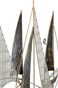 Wandpaneel Segelschiff Bunt 55,9 cm – Wanddeko