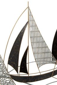 Wandpaneel Segelschiff Bunt 55,9 cm – Wanddeko