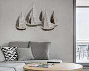Wandpaneel Segelschiff Bunt 55,9 cm – Wanddeko