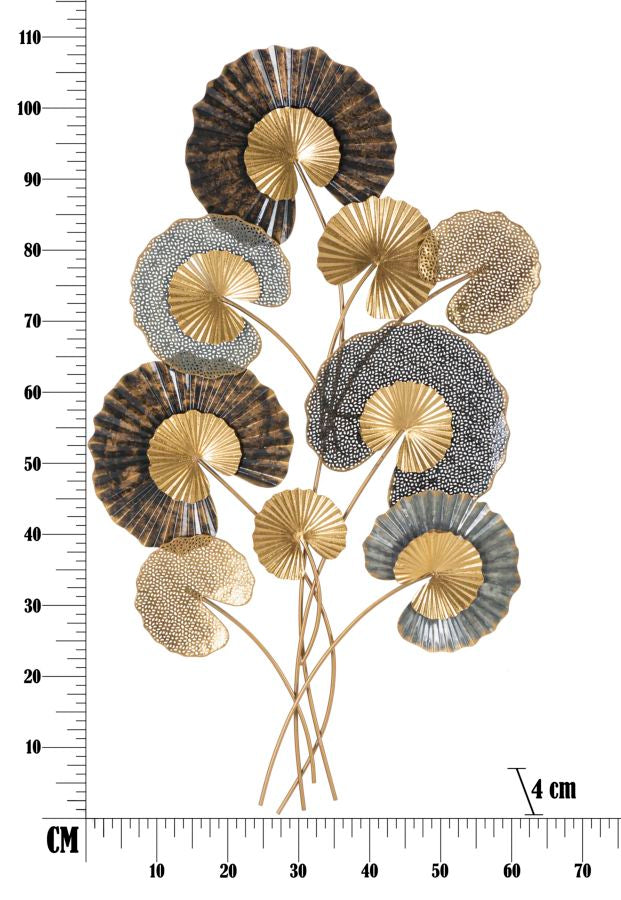 Wandpaneel Netz Bunt 109,5 cm – Wanddeko