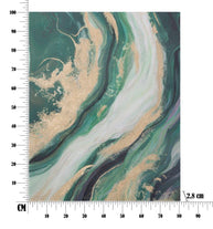 Wandbild Dschungel 100 cm – Leinwandbild Deko
