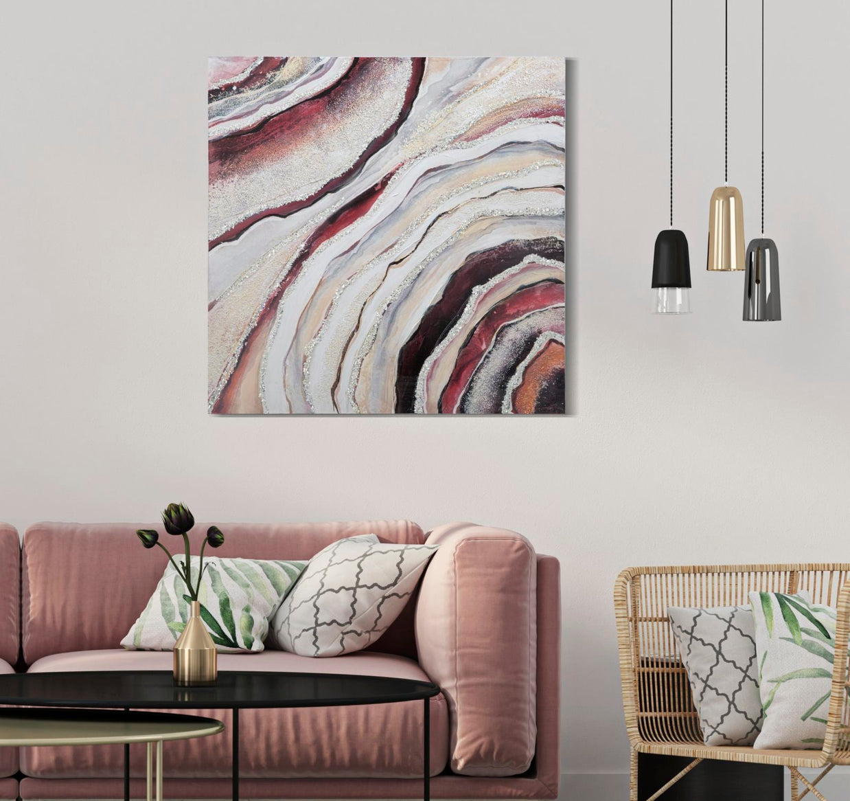 Wandbild Redy 80 cm – Leinwandbild Deko