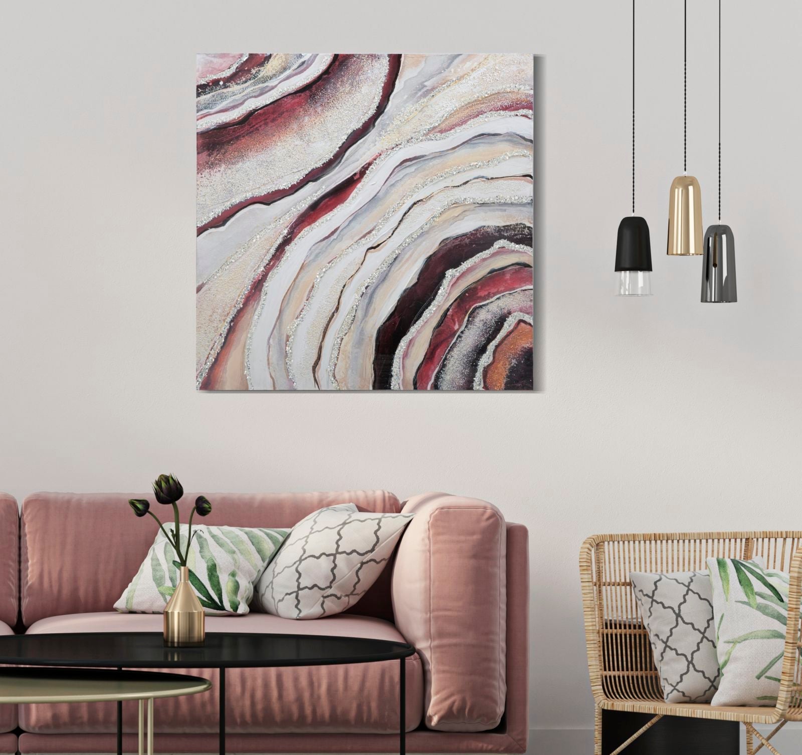 Wandbild Redy 80 cm – Leinwandbild Deko