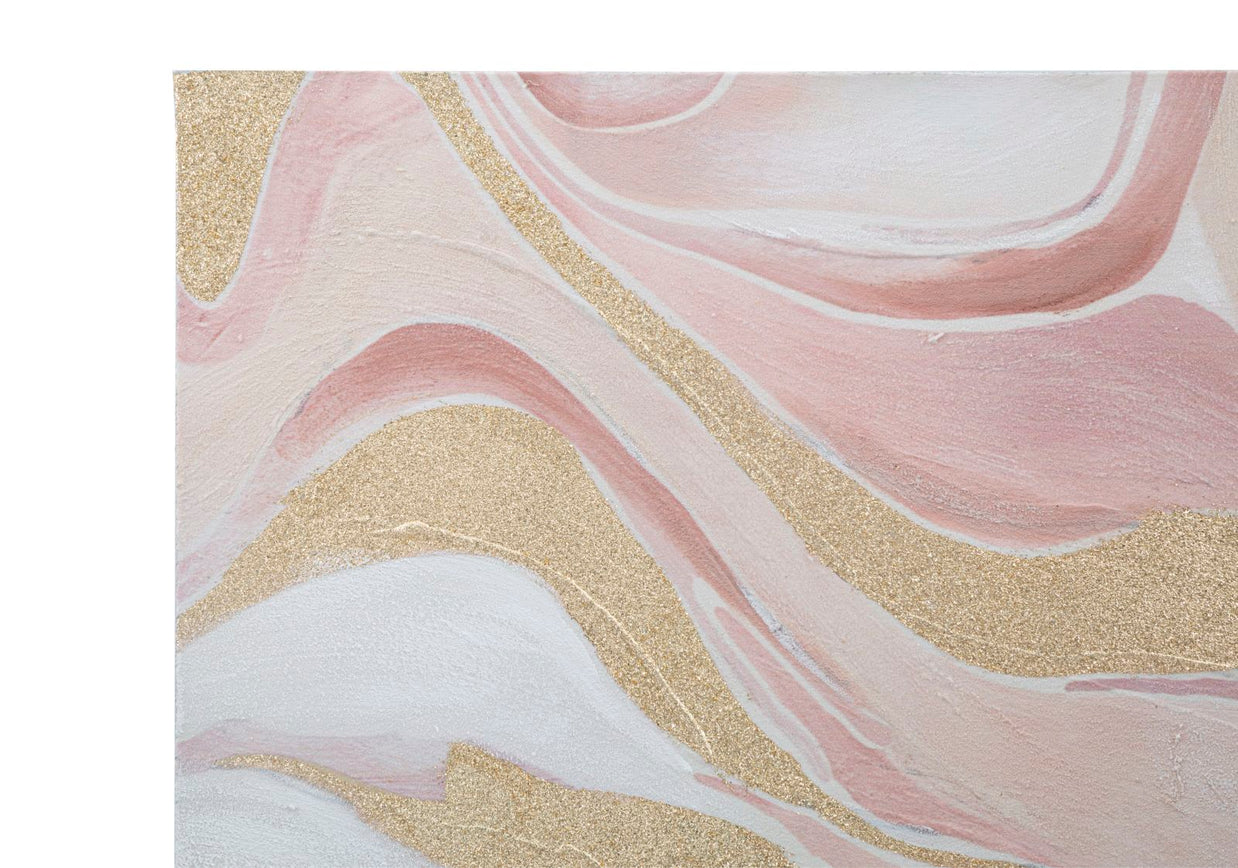 Wandbild Pinkly 80 cm – Leinwandbild Deko