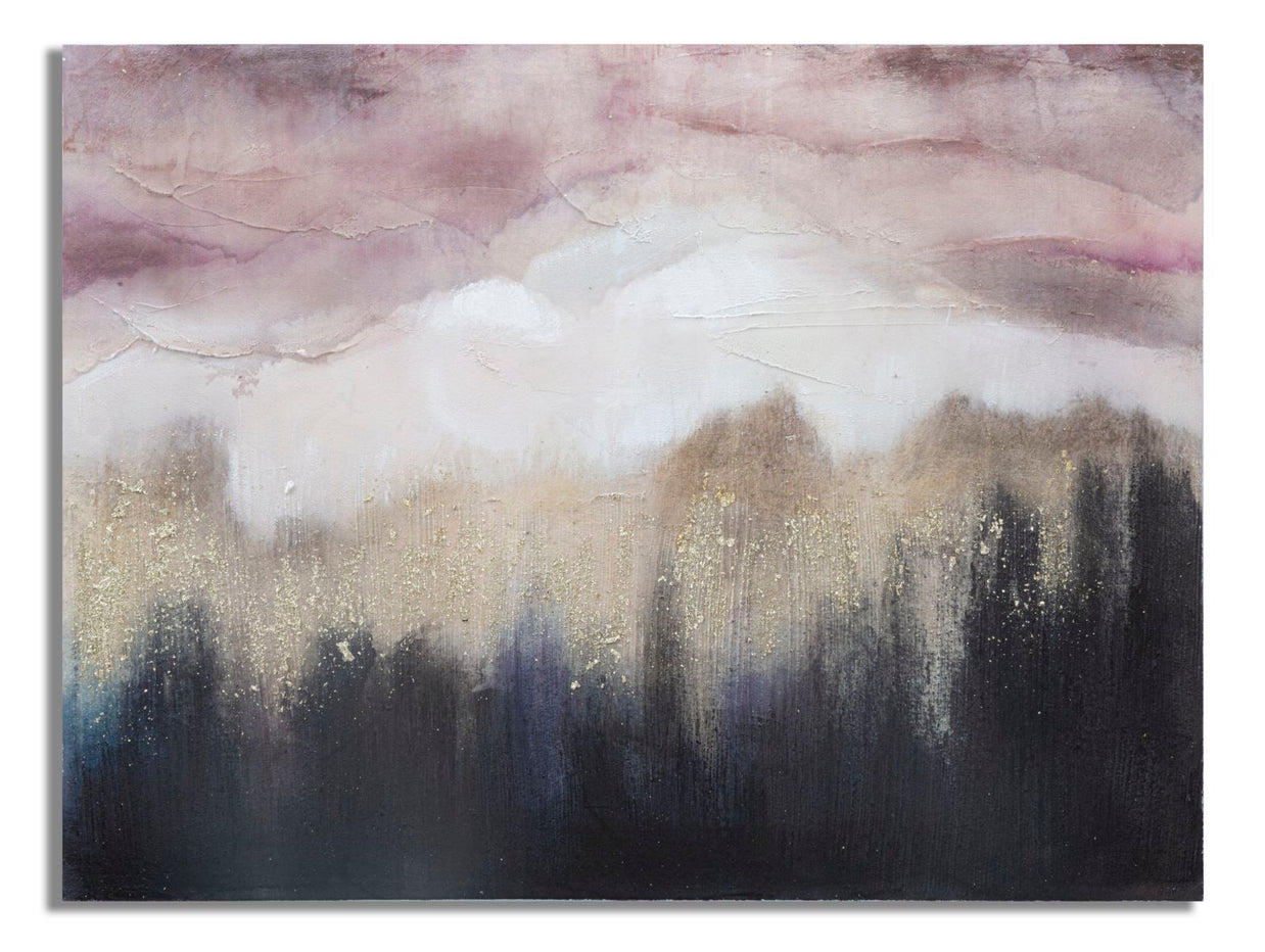 Wandbild Impression Rosa 60 cm – Leinwandbild Deko