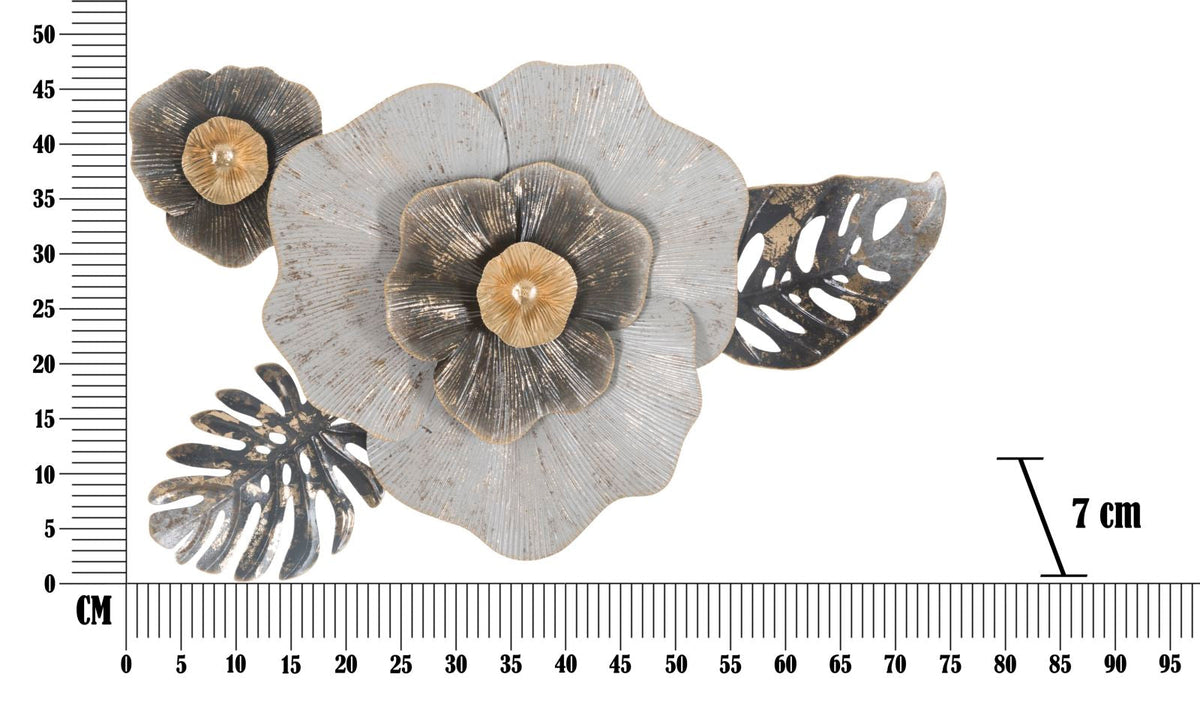 Wandpaneel Edy Bunt 47,6 cm – Wanddeko