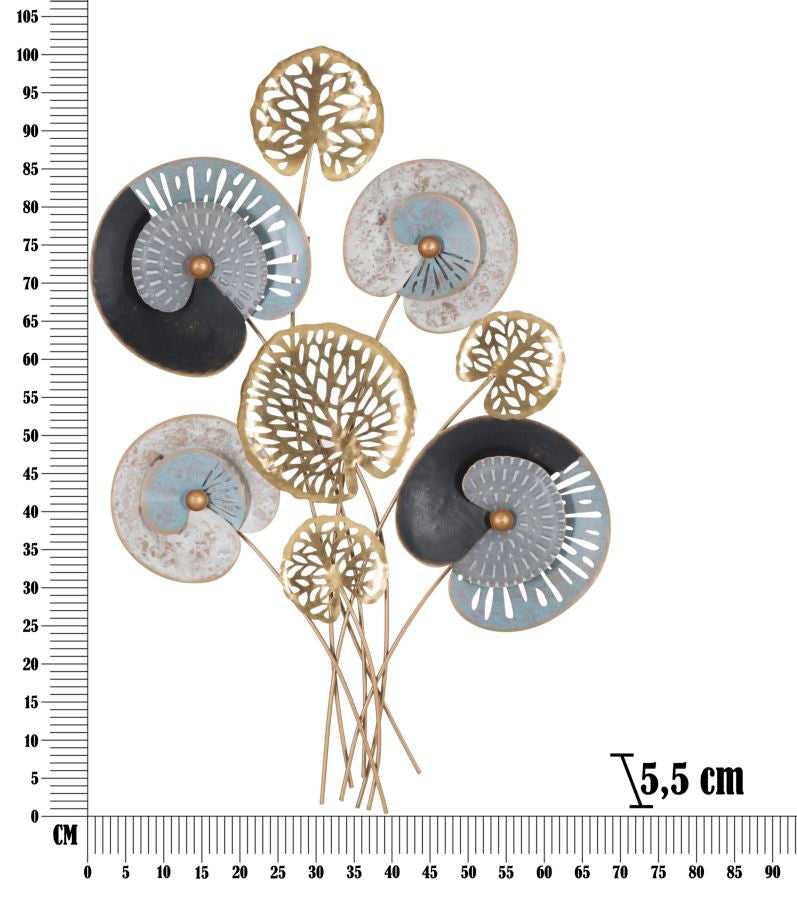 Wandpaneel Gloth Bunt 102 cm – Wanddeko