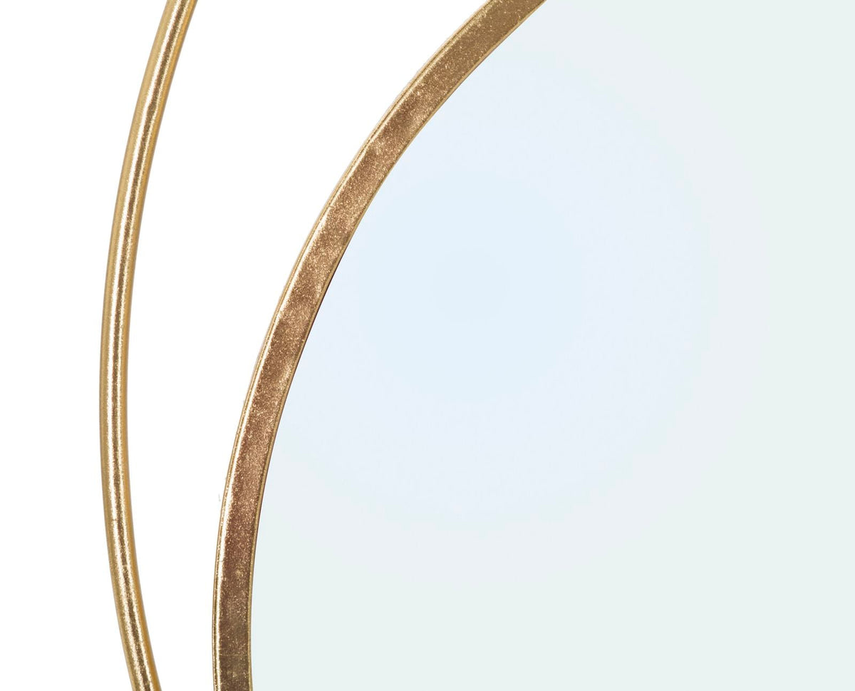 Spiegel Rund Planet Gold 83 cm