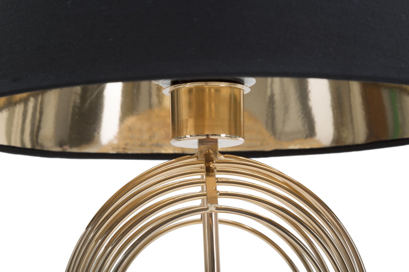 Tischlampe Maxt Gold Schwarz 53,5 cm – Tischleuchte