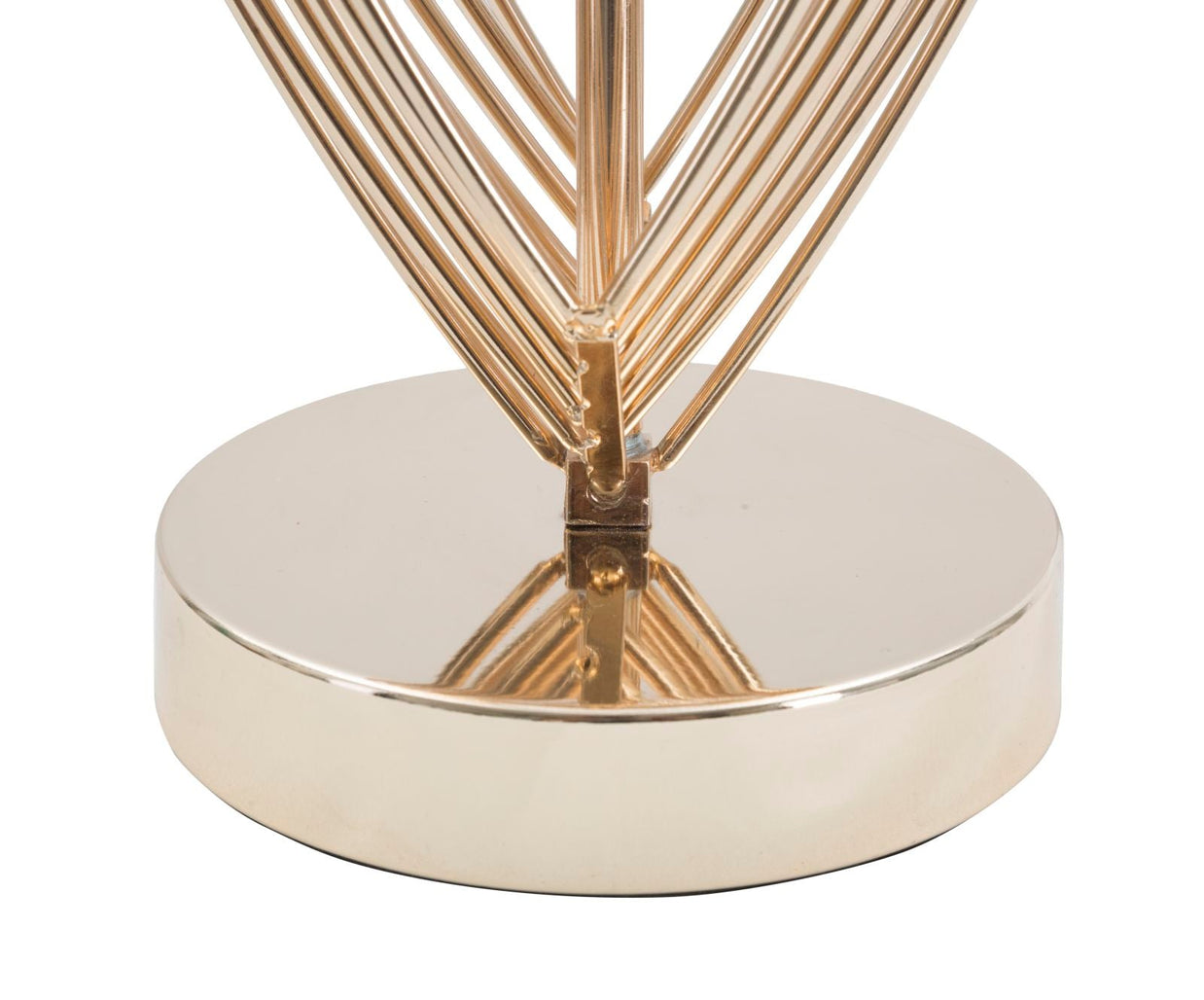 Tischlampe Maxt Gold Schwarz 44 cm – Tischleuchte