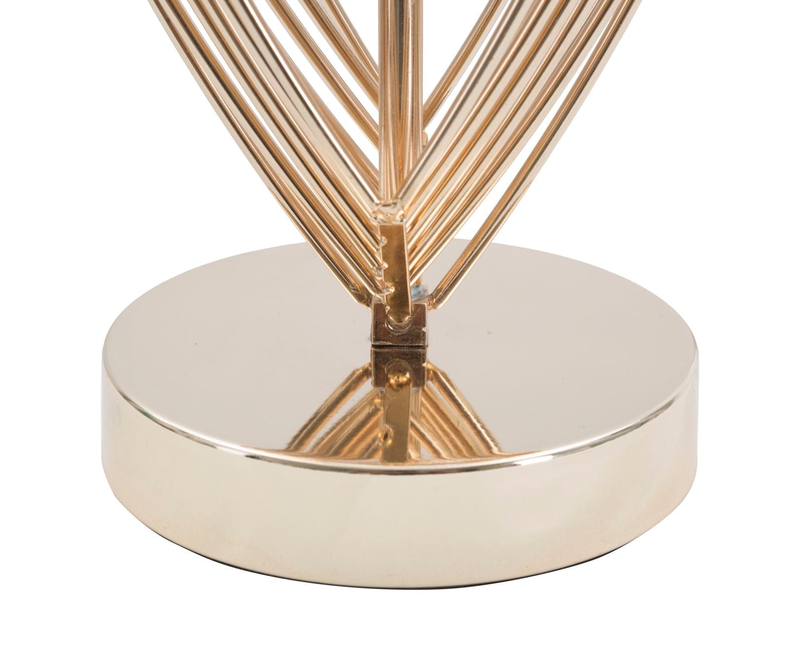 Tischlampe Maxt Gold Schwarz 44 cm – Tischleuchte