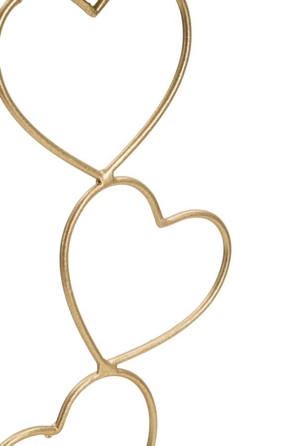 Kerzenständer Herz Gold Marmor – Kerzenhalter Deko