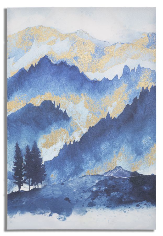 Wandbild Berge 120 cm – Leinwandbild Deko