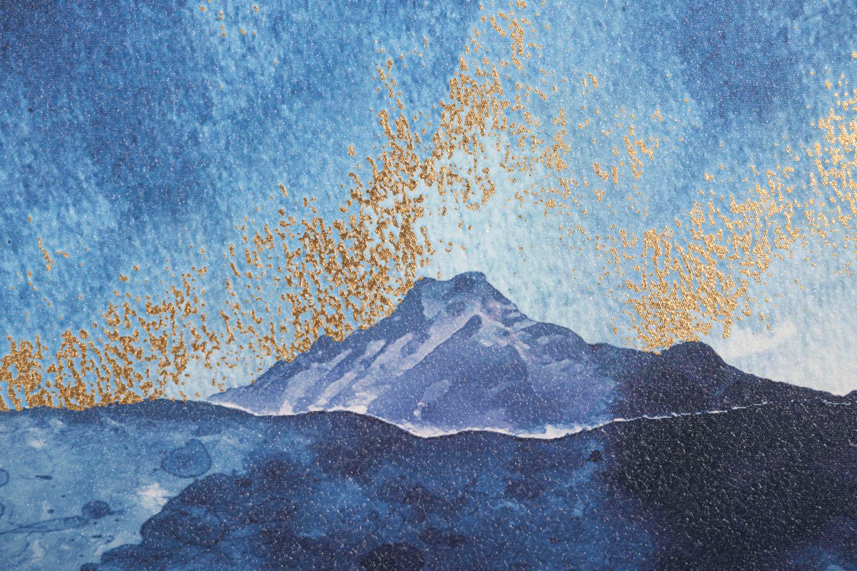 Wandbild Berge 120 cm – Leinwandbild Deko