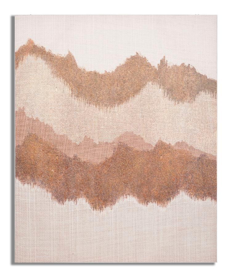 Wandbild Browny Berge 100 cm – Leinwandbild Deko