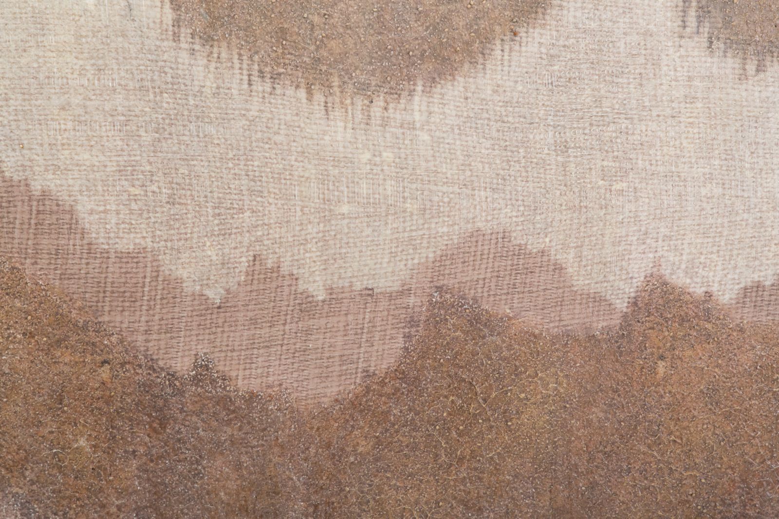 Wandbild Browny Berge 100 cm – Leinwandbild Deko