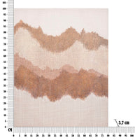 Wandbild Browny Berge 100 cm – Leinwandbild Deko