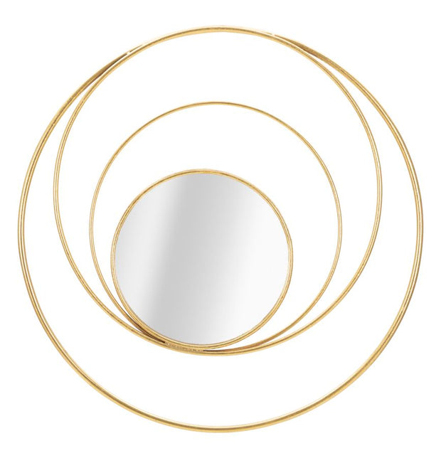 Spiegel Rund Gold 80 cm