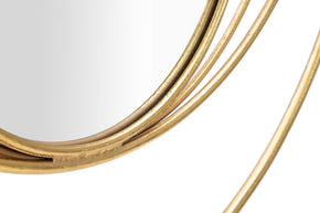 Spiegel Rund Gold 80 cm