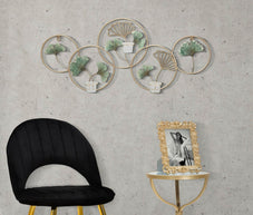 Wandkerzenhalter Greenery Bunt 3er Glas – Kerzenhalter Wand