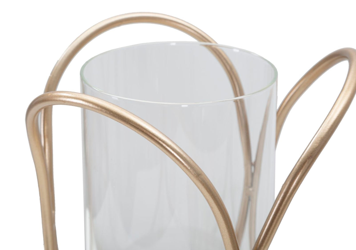 Teelichthalter Glox Dunkel Glas – Windlicht Deko
