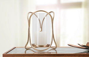 Teelichthalter Glox Dunkel Glas – Windlicht Deko