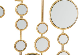 Wandpaneel Spiegel Gold 90 cm – Wanddeko