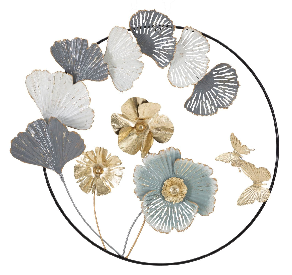 Wandpaneel Schmetterling Bunt 74 cm – Wanddeko