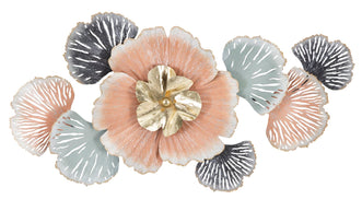 Wandpaneel Blumen Bunt 53 cm – Wanddeko