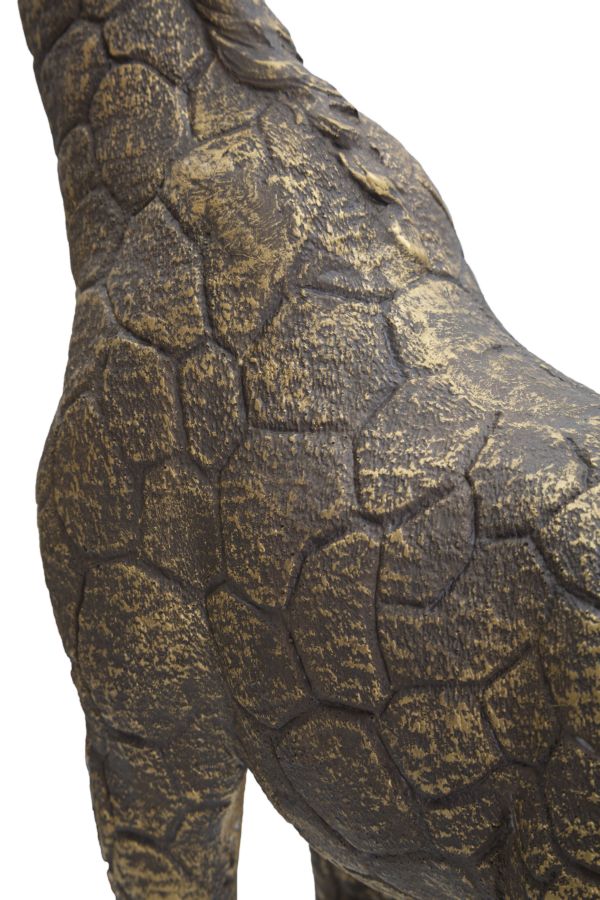 Tischlampe Giraffe Antikgold 60 cm – Tischleuchte