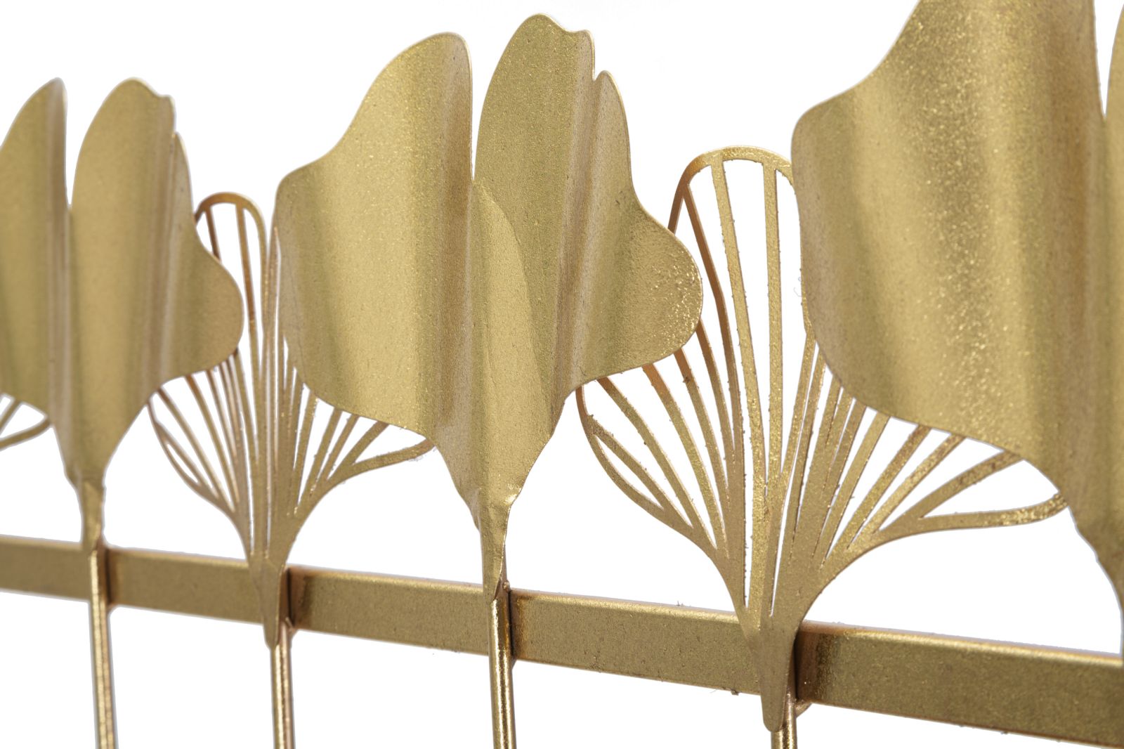 Garderobe Blätter Gold 7 Haken – Hakenleiste Flur