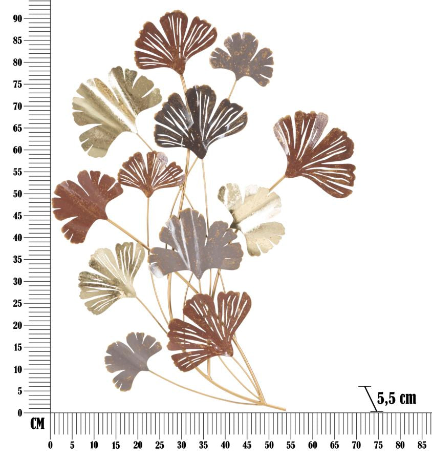 Wandpaneel Zweige Windy Bunt 92 cm – Wanddeko