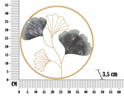 Wandpaneel Blumen Bunt 45,5 cm – Wanddeko
