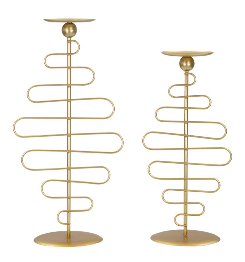 Kerzenhalter Alid Gold 51 cm – Kerzenständer