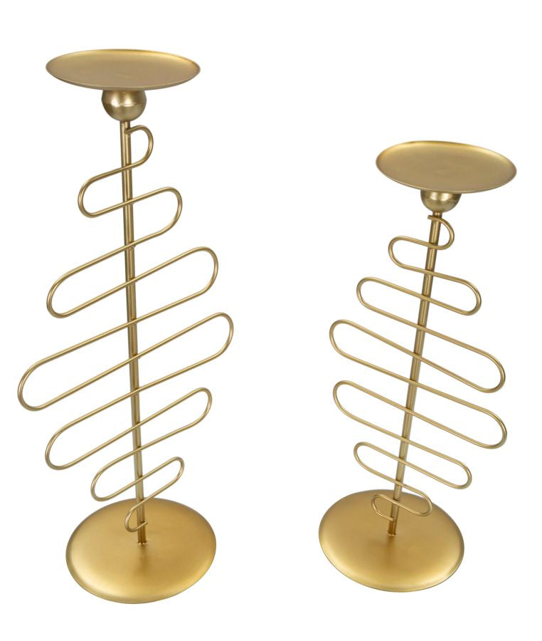 Kerzenhalter Alid Gold 51 cm – Kerzenständer