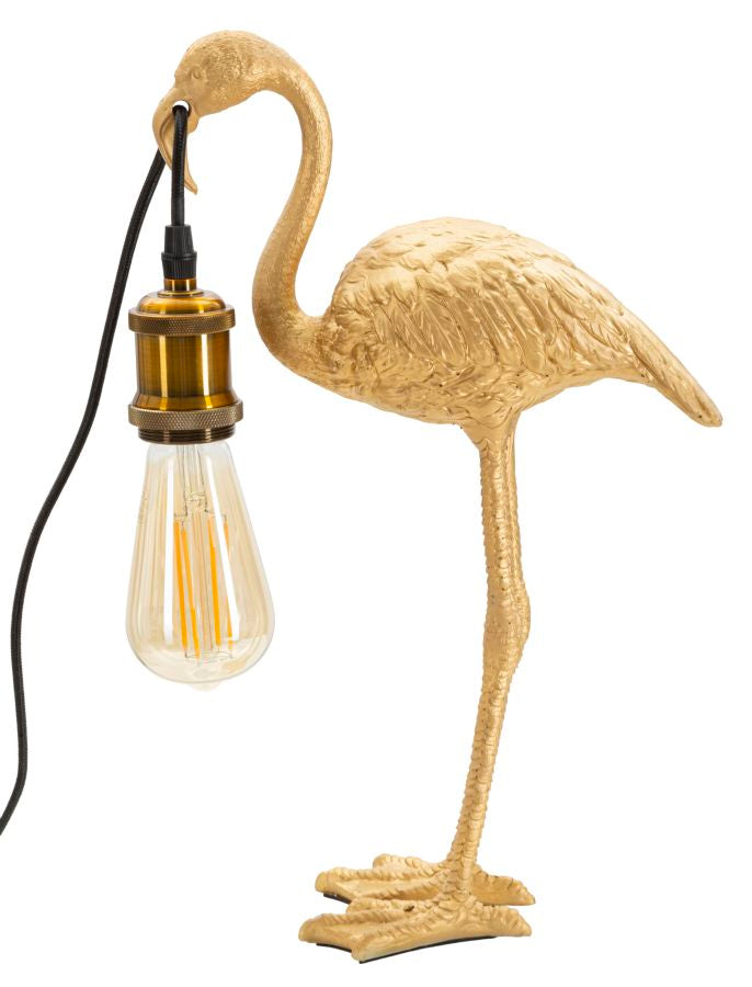 Tischlampe Flamingo Gold – Tischleuchte