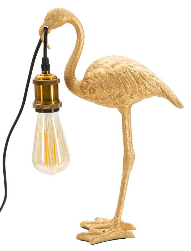 Tischlampe Flamingo Gold – Tischleuchte