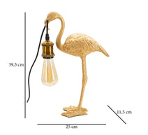 Tischlampe Flamingo Gold – Tischleuchte
