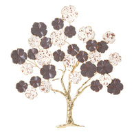 Wandpaneel Baum Bunt 80 cm – Wanddeko