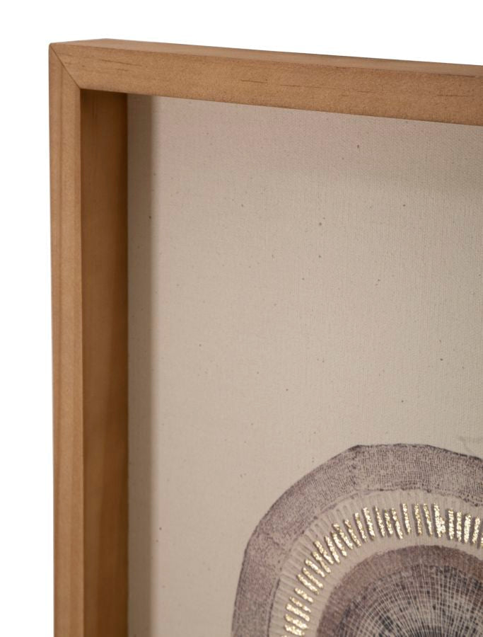 Wandbild Circly Geometrisch 60 cm – Leinwandbild Deko