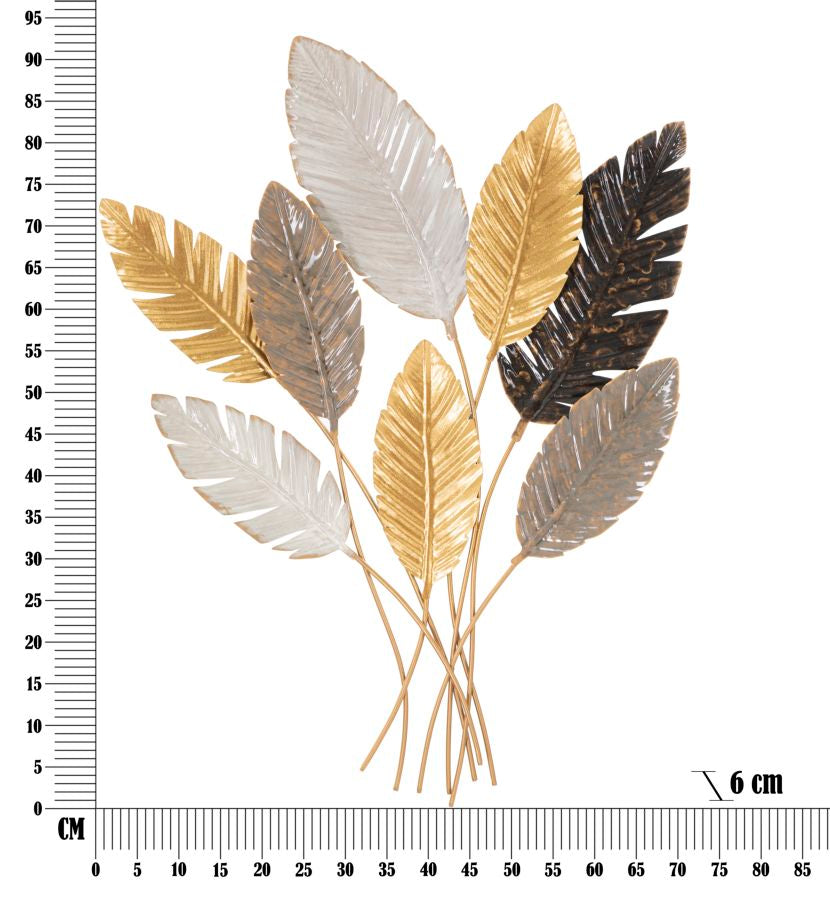 Wandpaneel Palmy Bunt 93 cm – Wanddeko