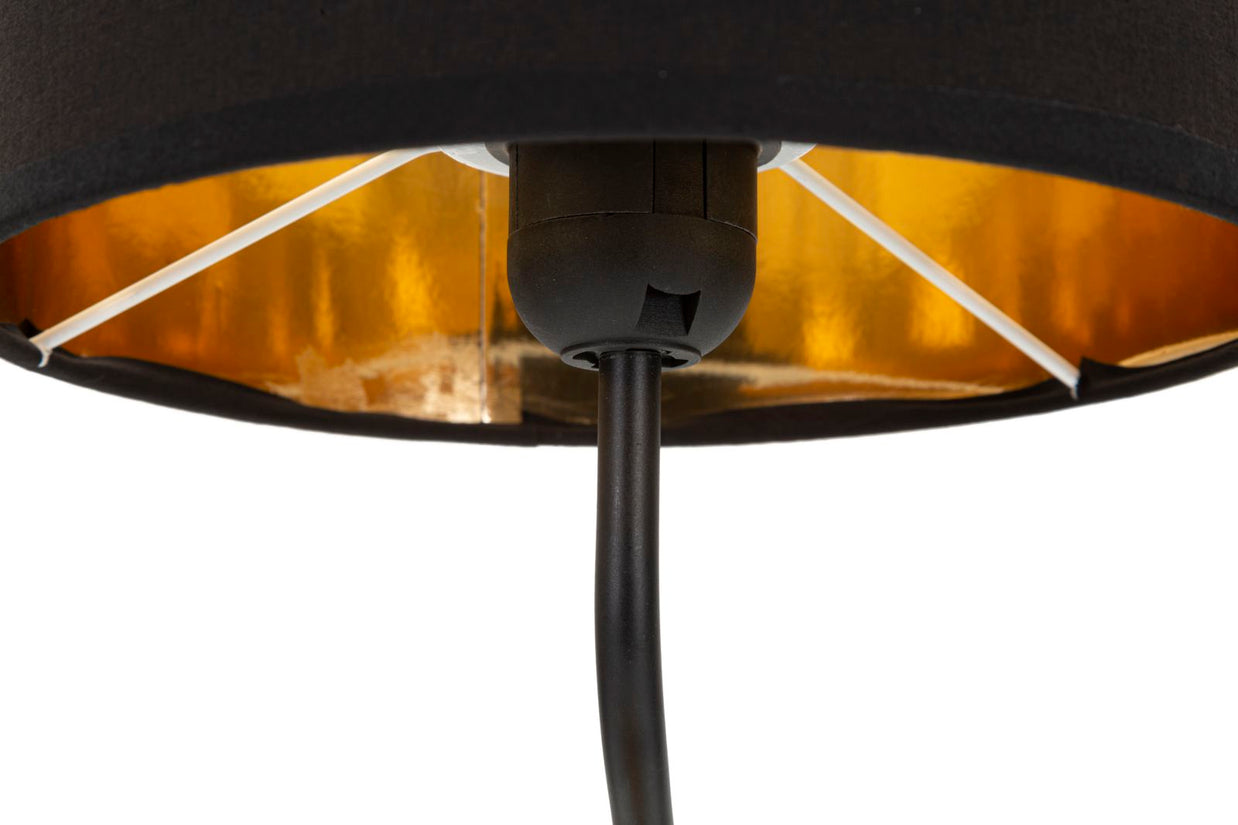 Tischlampe Affe Gold Schwarz 51,5 cm – Tischleuchte