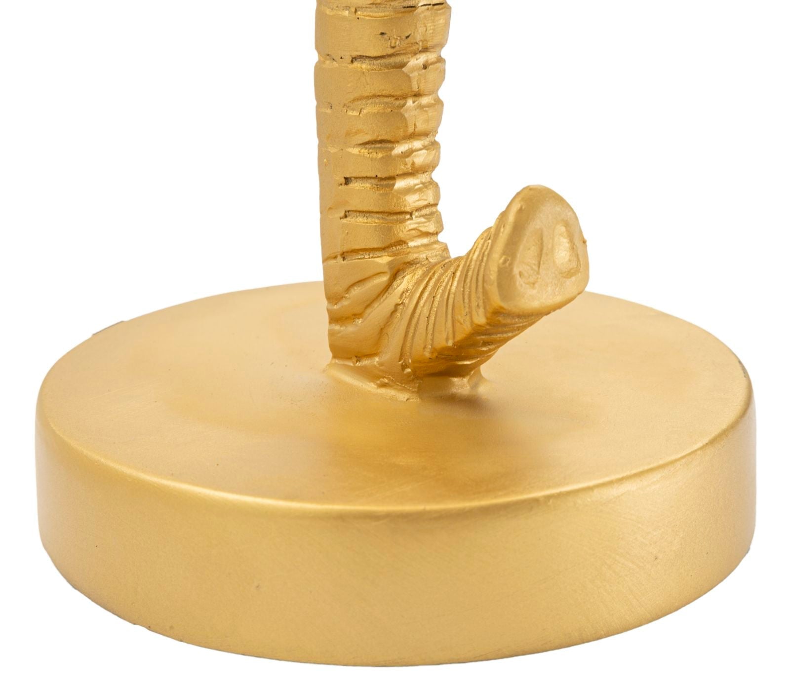 Tischlampe Elefant Gold Schwarz 43 cm – Tischleuchte