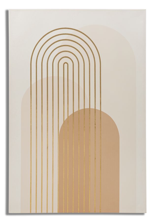 Wandbild Abstrakt Shine Bunt 80×120 cm A – Leinwandbild Deko