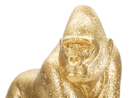 Dekofigur Gorilla Gold 22,8 cm – Tierfigur