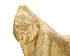 Dekofigur Gorilla Gold 21,8 cm – Tierfigur