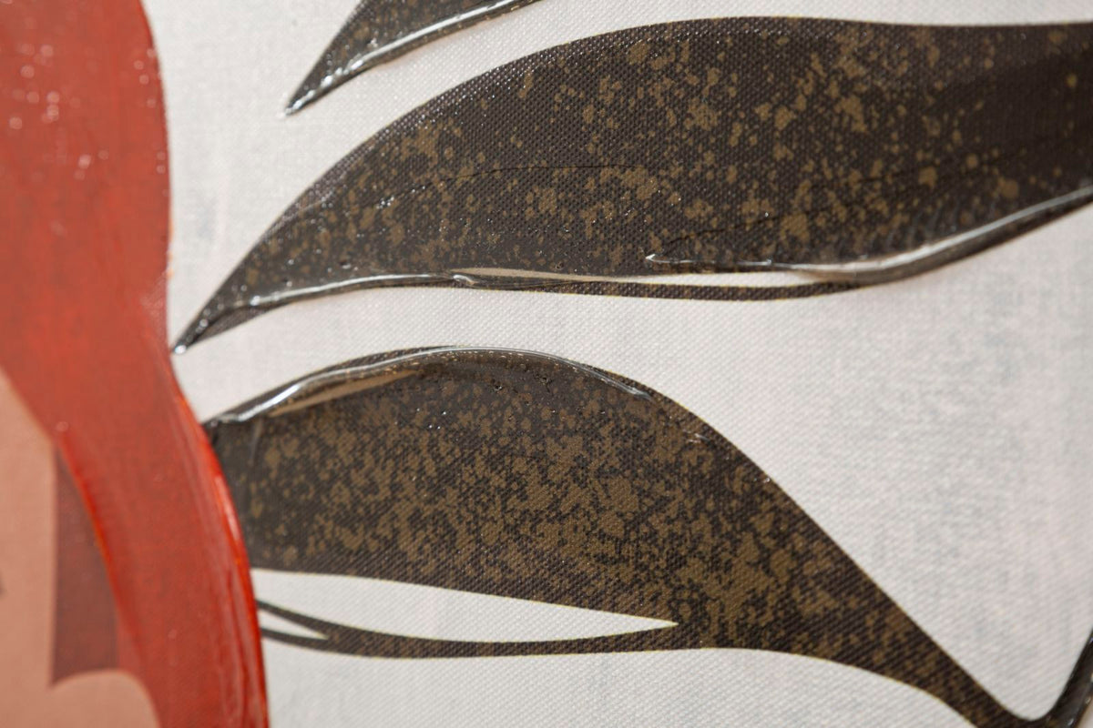 Wandbild Frau 120 cm B – Leinwandbild Deko