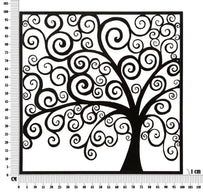 Wandpaneel Baum Schwarz – Wanddeko